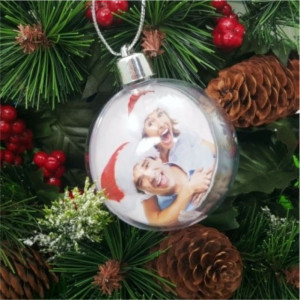 Glob personalizat cu 2 poze