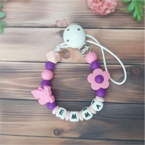 Lănțișor pentru suzetă personalizat
