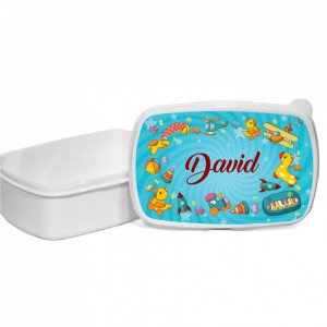 Lunch Box personalizat cu text N - Img 1