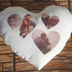 Perna personalizata fata-verso cu 3 poze - Img 2