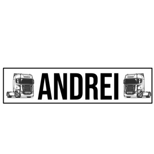 Placă auto personalizată cu nume