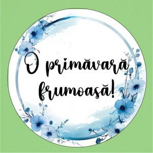 Etichetă adezivă personalizata W