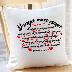 Perna personalizata -Draga mea nașă-