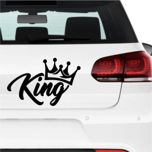 Sticker auto -King-