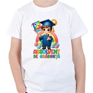 Tricou personalizat pentru copii - grădiniță-
