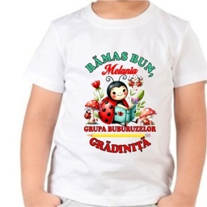 Tricou personalizat pentru copii - Grupa buburuzelor-