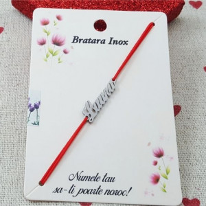 Bratara cu nume -LAURA-