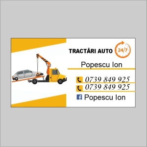 Cărți de vizită -Tractări auto-