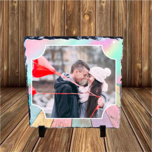 Piatra ardezie personalizata cu o poza 3