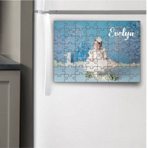 Puzzle magnetic personalizat A4