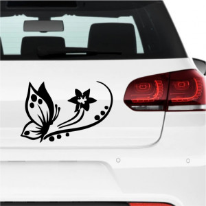 Sticker auto -Fluture-