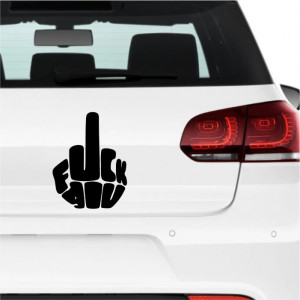 Sticker auto personalizat -F-