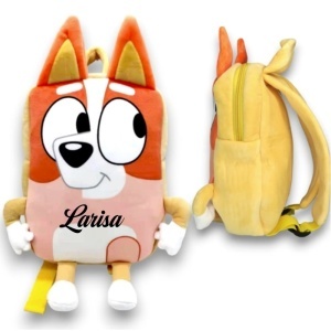 Rucsac din plus Bingo pentru copii personalizat