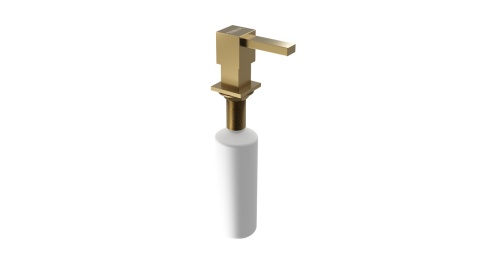 DOZATOR DETERGENT SQUARE BRASS