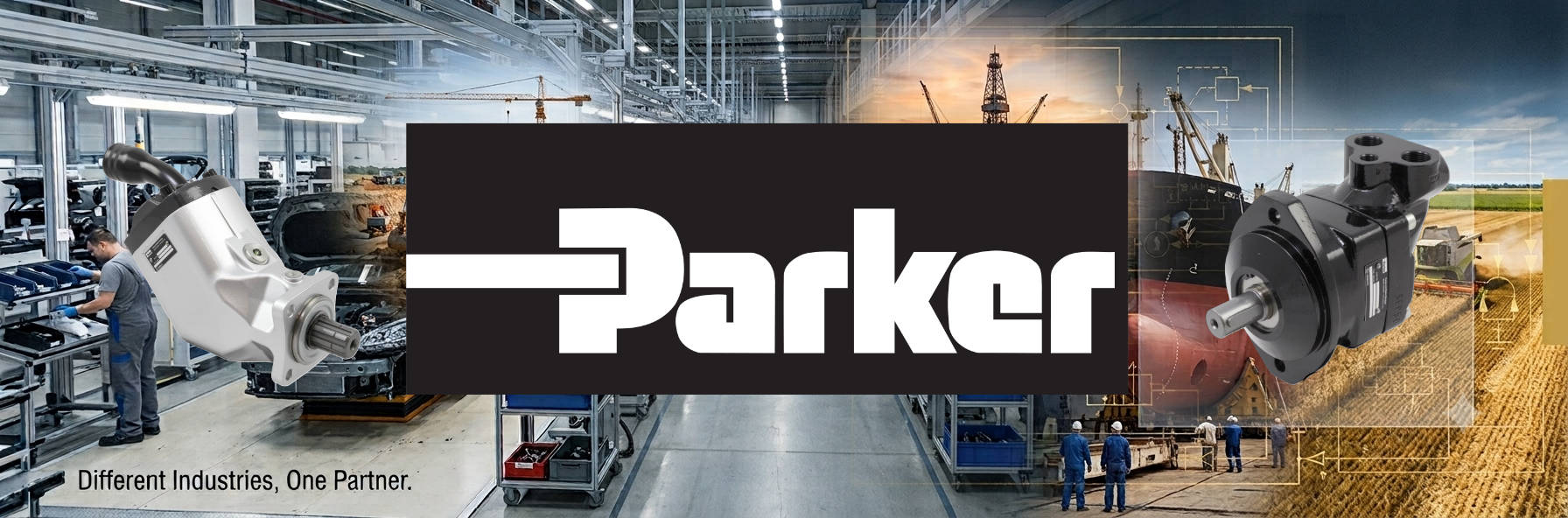 Parker — Pompe și Motoare Hidraulice