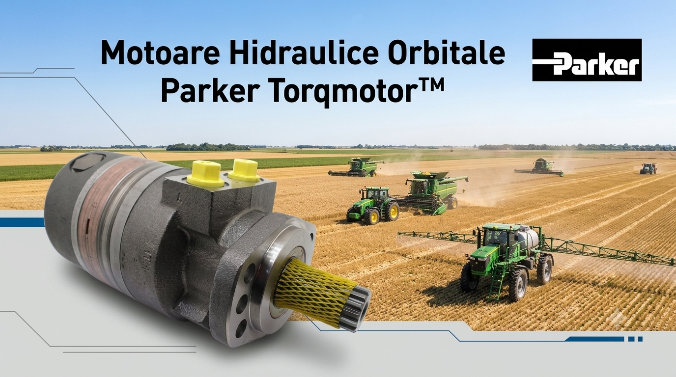 Motoare Hidraulice Orbitale Parker Torqmotor™ — Seriile TE, TF, TG, TH, TK