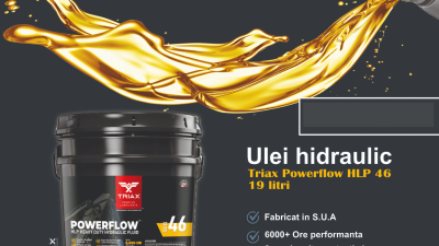 Importanța uleiului hidraulic în funcționarea echipamentelor si utilajelor