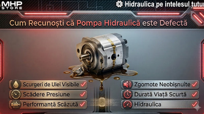 Cum Recunoști că Pompa Hidraulică este Defectă — 7 Semne pe care Nu Trebuie să le Ignori