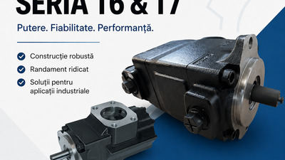 Pompe cu Palete Parker Denison Seria T6 și T7
