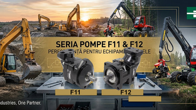 Motoare și Pompe Hidraulice Parker Seria F11 / F12
