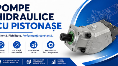 Pompe Hidraulice cu Pistoane — Ghid Complet: Cum Funcționează, Avantaje, Aplicații și Tot ce Trebuie să Știi