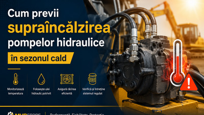 Cum previi supraîncălzirea pompelor hidraulice în sezonul cald