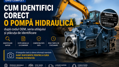 Cum Identifici Corect o Pompă Hidraulică după Codul OEM – Ghid Complet