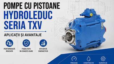 Pompe cu pistoane HydroLeduc seria TXV: aplicații și avantaje