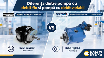 Diferența dintre pompă cu debit fix și pompă cu debit variabil