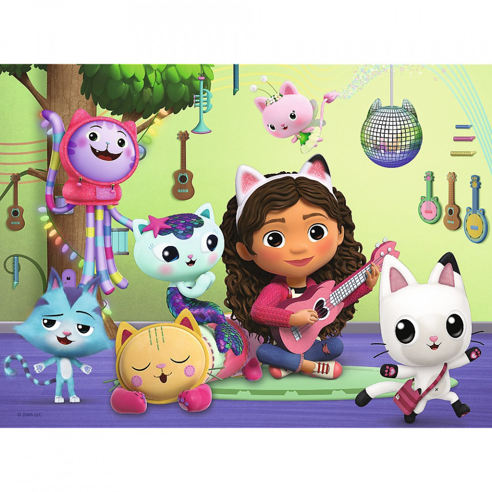 PUZZLE TREFL 30 GABBYS DOLLHOUSE CASA LUI GABBY