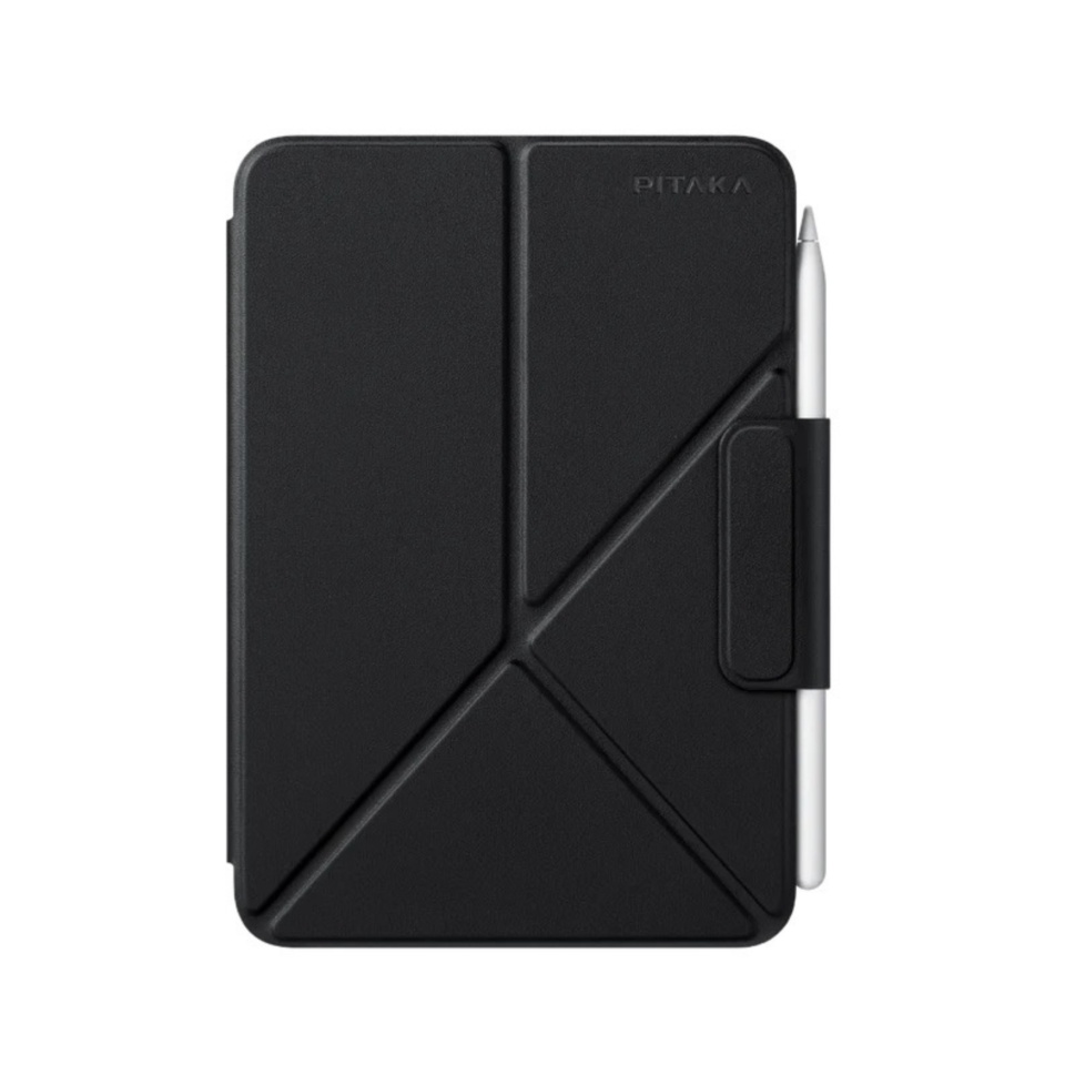 Husa Pitaka MagEZ Folio 2, iPad Mini 6/ Mini A17 Pro, Negru