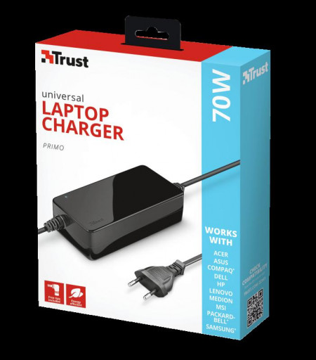 Alimentator Trust Primo 70W-19V, 70W, Black - Img 5
