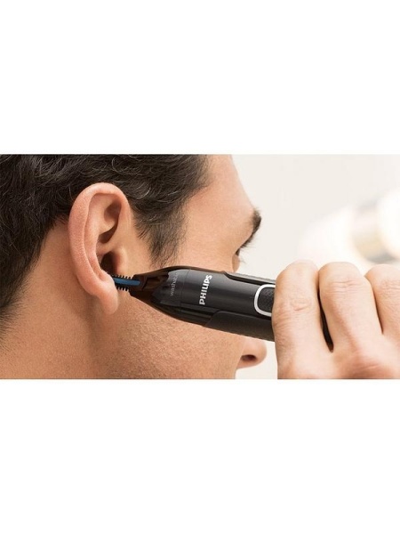 Aparat de tuns fara fir pentru nas, urechi si sprancene, Philips seria 5000, NT5650/16 - Img 2