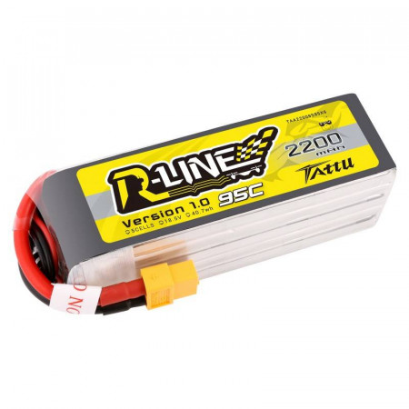 Baterie Tattu R-Line 2200mAh 18.5V 95C 5S1P XT60 - Img 3
