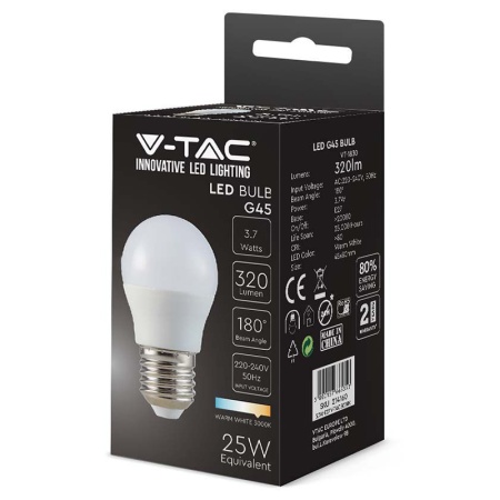 BEC E27 G45 CU FILAMENT LED 4W 3000K - Img 3