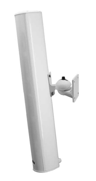 Boxa coloana 30W pe 100V DSPPA DSP255II, montaj ext / int, carcasa aluminiu, Waterproof, IP66, Alb - Img 2