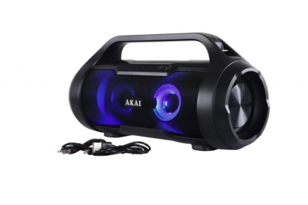 Boxa Portabila, Bluetooth, rezistenta la apa AKAI ABTS-50 , Radio FM , USB ,SD card - Img 9