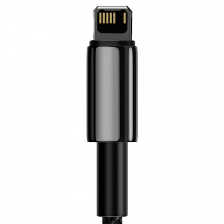 Cablu Baseus Tungsten USB - Lightning 2,4 A 2 m black (CALWJ-01) - Img 4