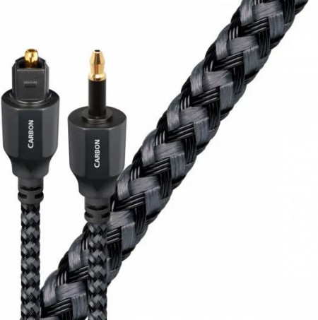 Cablu Optic mini Toslink - Toslink AudioQuest Carbon 0.75m