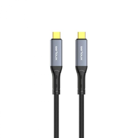 CABLU SERIOUX USB-C TO USB-C NEGRU - Img 2