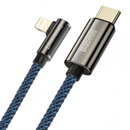Cablu USB-C la Lightning Baseus Legend Series, PD, 20W, 1m (blue) - Img 8