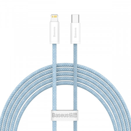 Cablu USB-C pentru seria Lightning Baseus Dynamic, 20W, 2m (albastru)