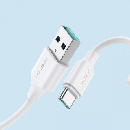 Cablu USB de incarcare / date Joyroom - USB tip C 3A 2m alb (S-UC027A9) - Img 5