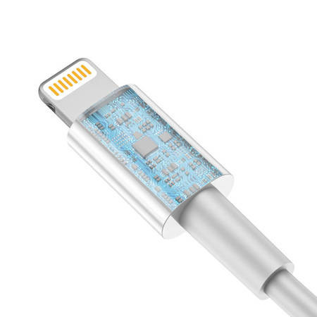 Cablu Vipfan L10 Lightning la Lightning + mini mufa 3,5 mm AUX, 10 cm - Img 2