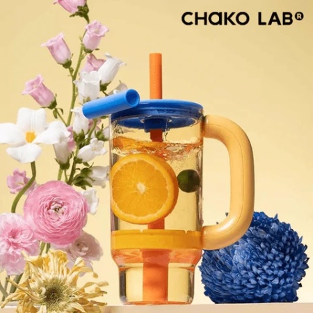 Cana termos Chako Lab Baba Cup, 1100ml, portocaliu - Img 3