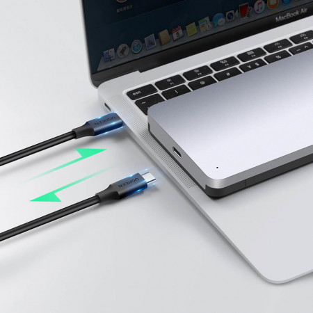 Carcasa hardisk extern Ugreen 2.5 '' SATA 3.0 6Gbps gray + cablu USB - USB Type C 0.5m (CM300) - Img 3