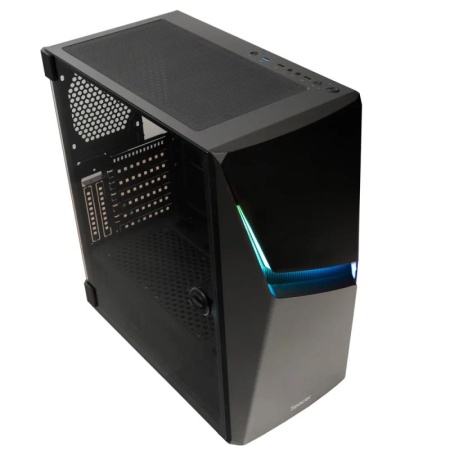 Carcasa Spacer Gaming THUNDER, Mid-Tower, fara sursa, ATX, Black - Img 9