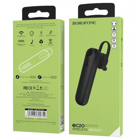 Casca Bluetooth Borofone BC20 Negru - Img 2
