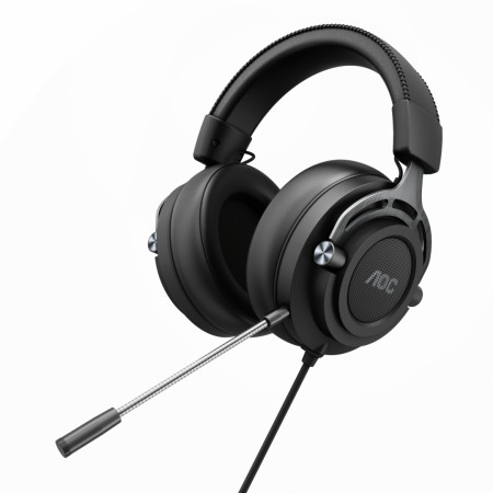 Casti cu micr. AOC GH200, fir, stereo