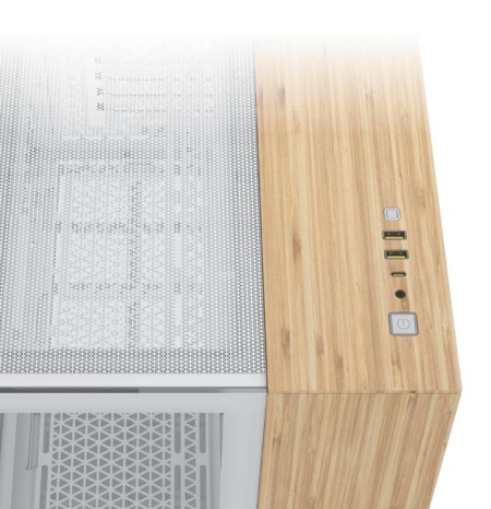 CR CASE 2500X AIRFLOW RGB Mid-Tower Wh/B - Img 7